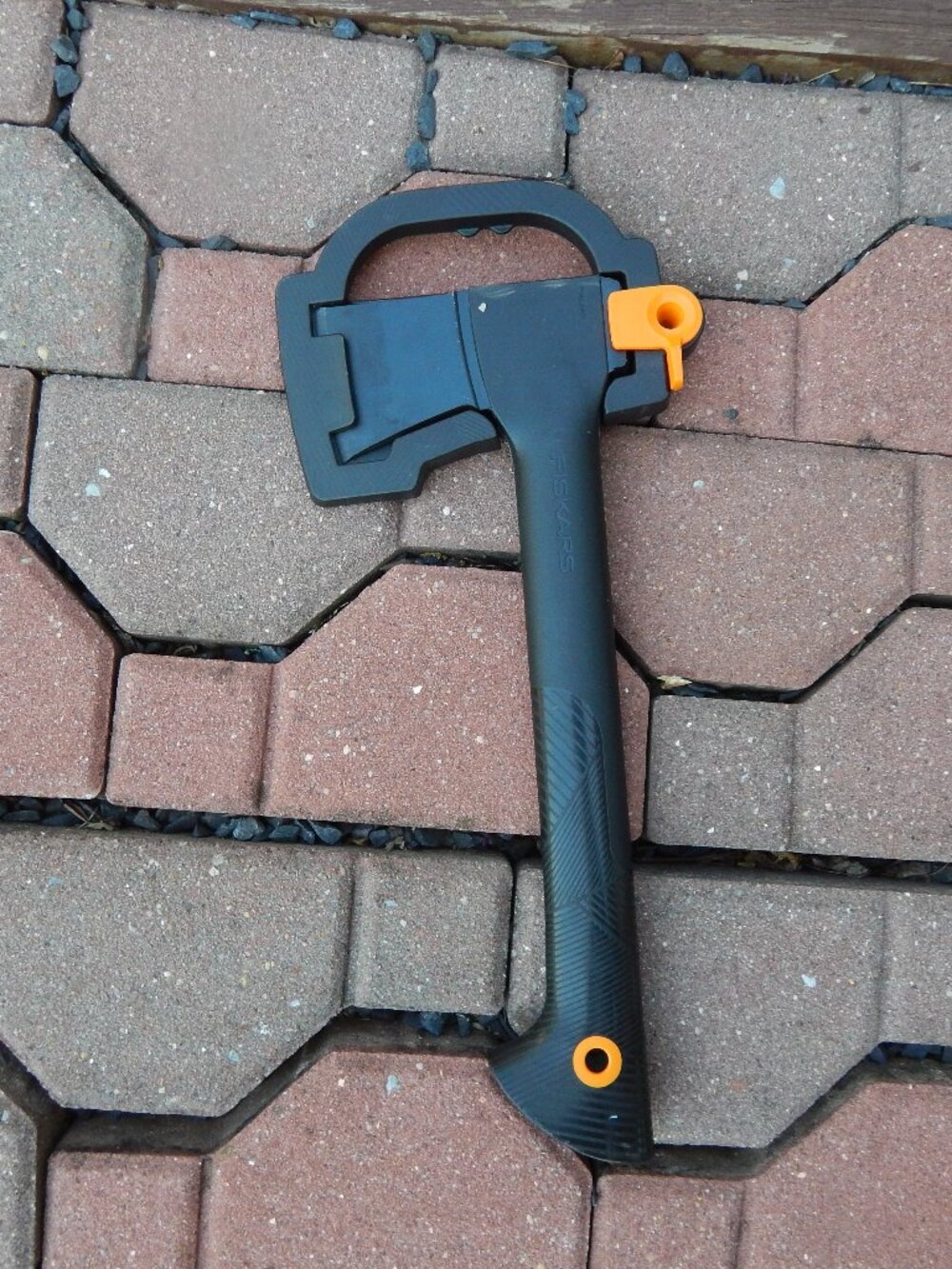 Fiskars 14" Hatchet with Sheath *Black/Orange* ~ Model #7550 Camping Axe NEW****